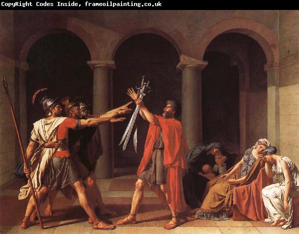 Jacques-Louis David The oath of the Horatii